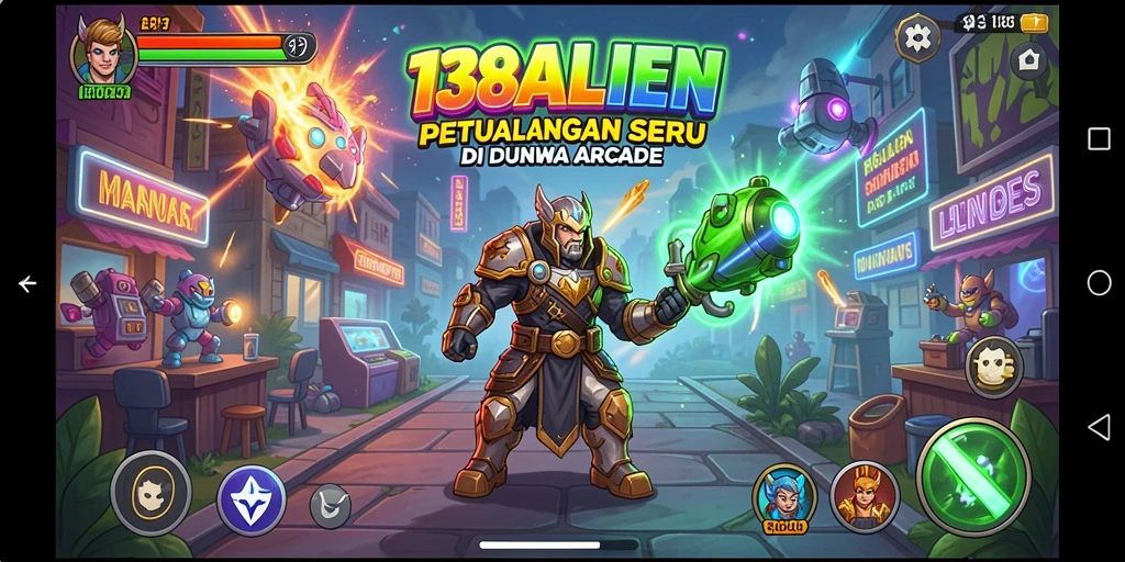 Tampilan gameplay yang menakjubkan dari 138ALIEN.