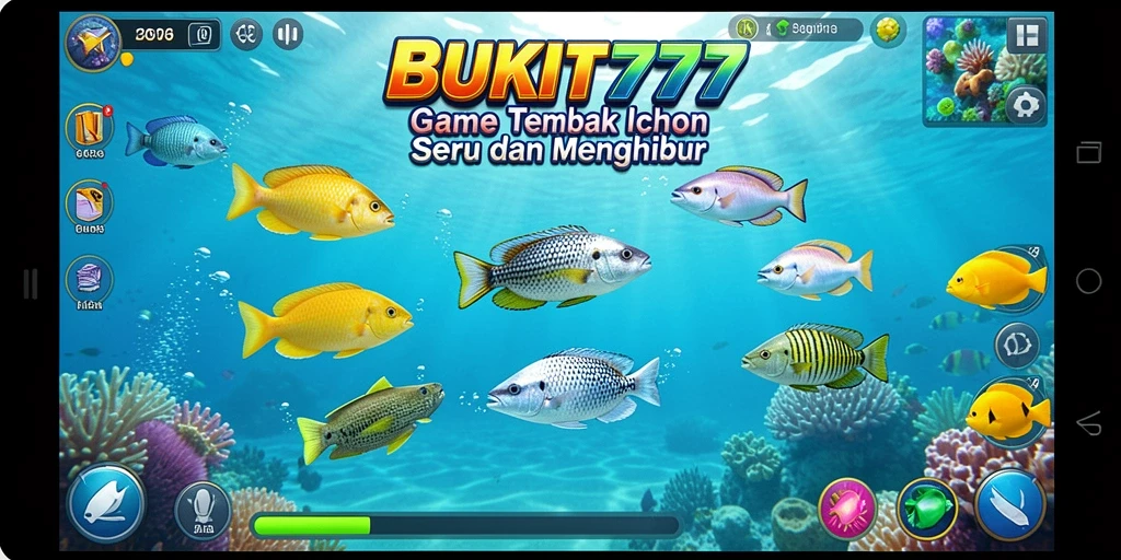 Tampilan gameplay BUKIT777 yang menarik dan menantang.